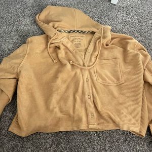 American eagle cropped sweatshirt